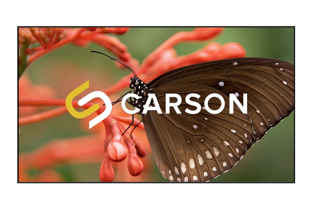 Carson Twilight ALR | CLR 4K/8K UST Laser LED 16:9 Premium Ambient Light Rejection Zero Edge Fixed Frame Screen
