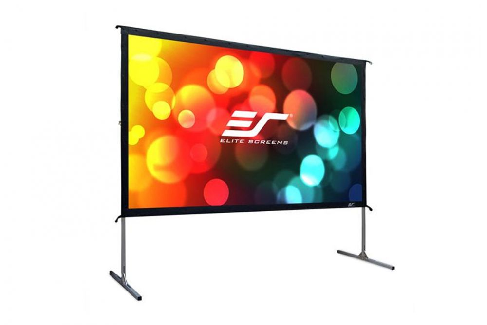 Elite Screens OMS120H2 120 Inch Yard Master 2 Outdoor Projection Screen