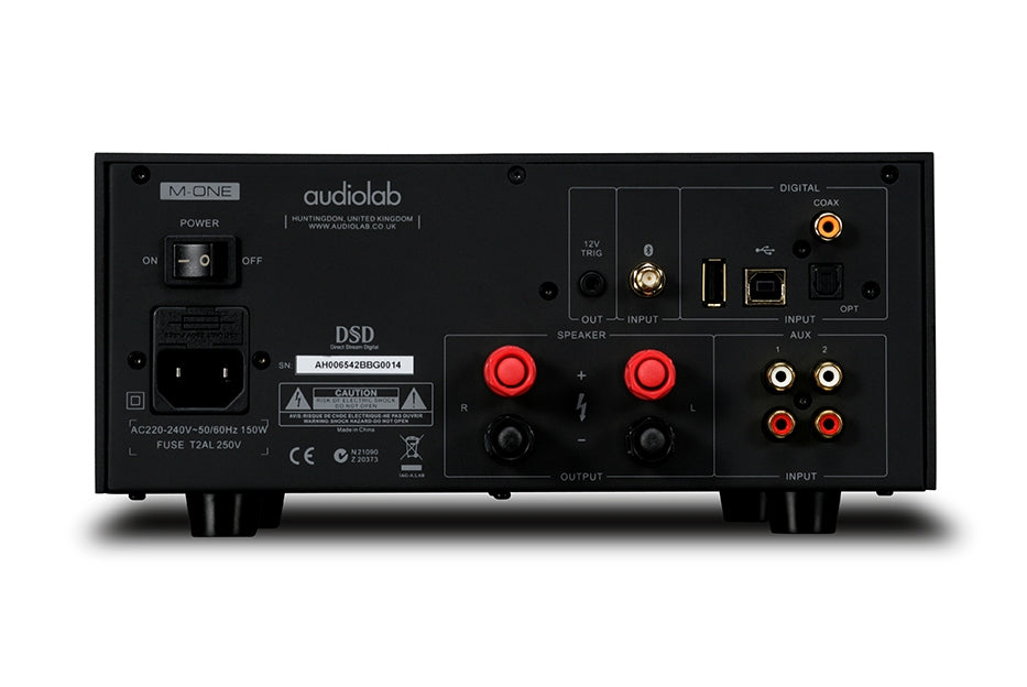 Audiolab M-One Stereo Integrated Amplifier | Hi-Res Audio | Bluetooth aptX | Headphone Amplifier