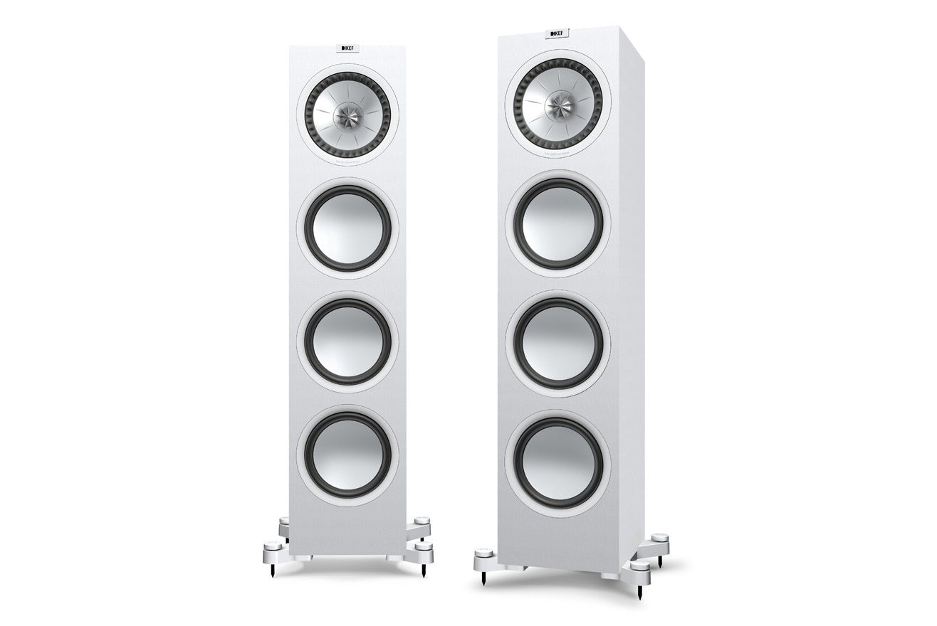KEF Q950 Floorstanding Speakers with Hybrid Sealed/Bass Reflex Design (Pair) | Grill Included