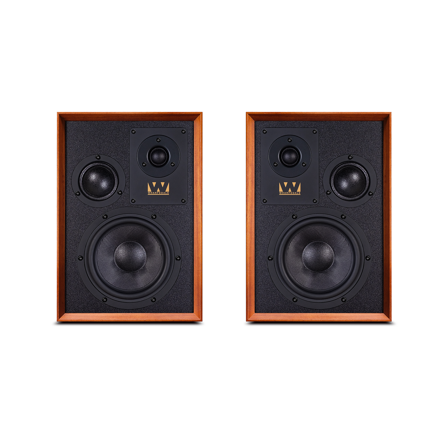 Wharfedale Super Denton Heritage Bookshelf Speakers Pair