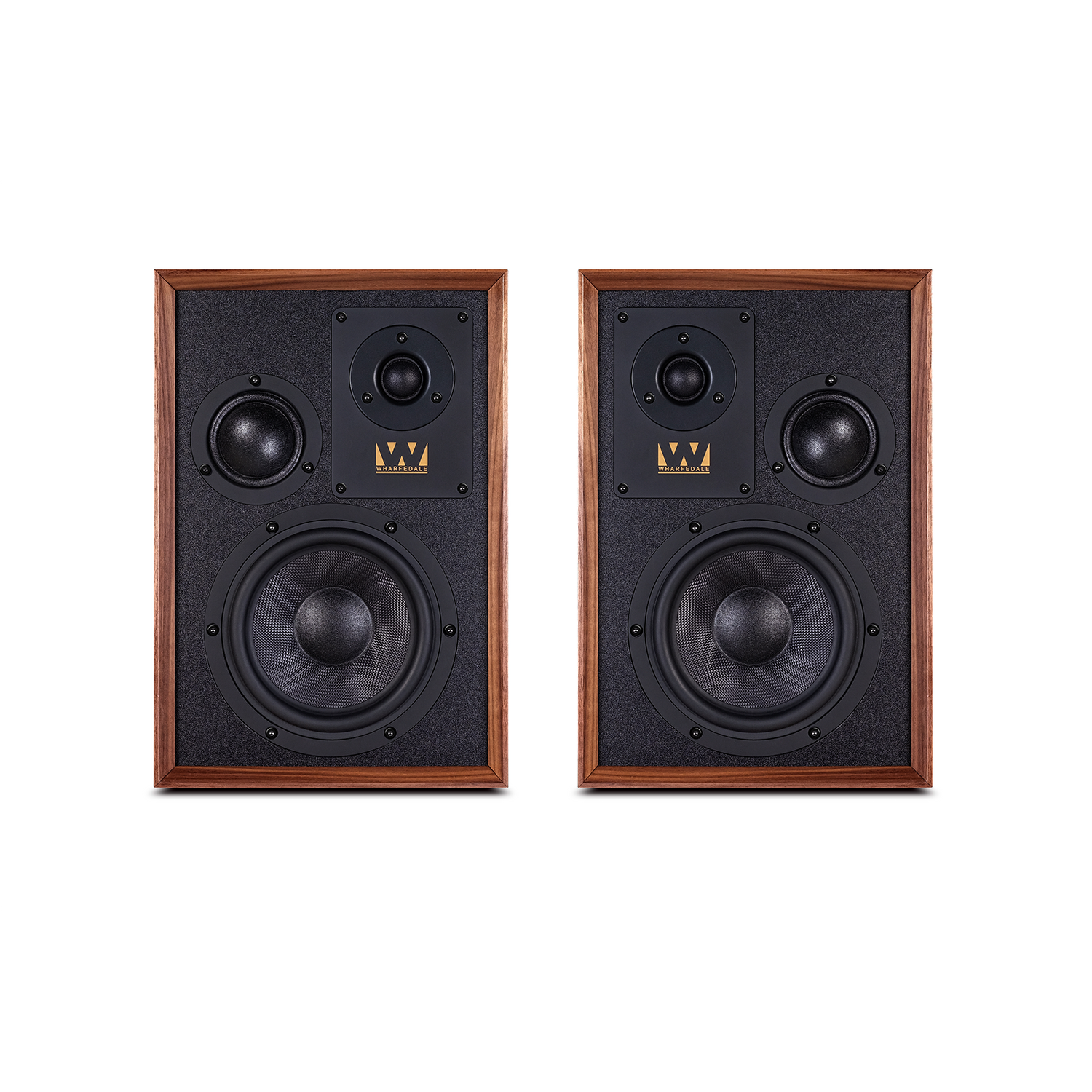 Wharfedale Super Denton Heritage Bookshelf Speakers Pair