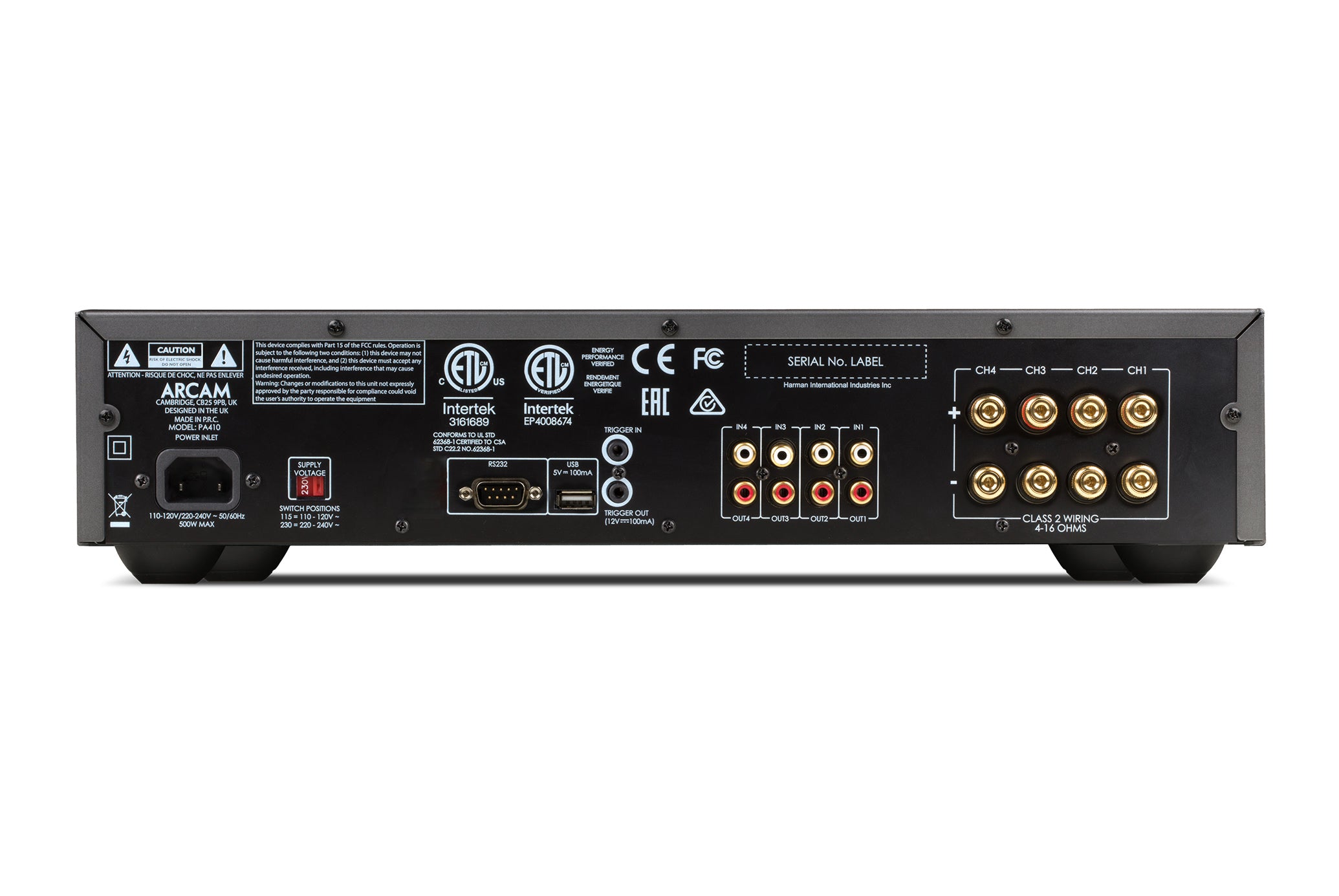 Arcam PA410 4 Channel Power Amplifier