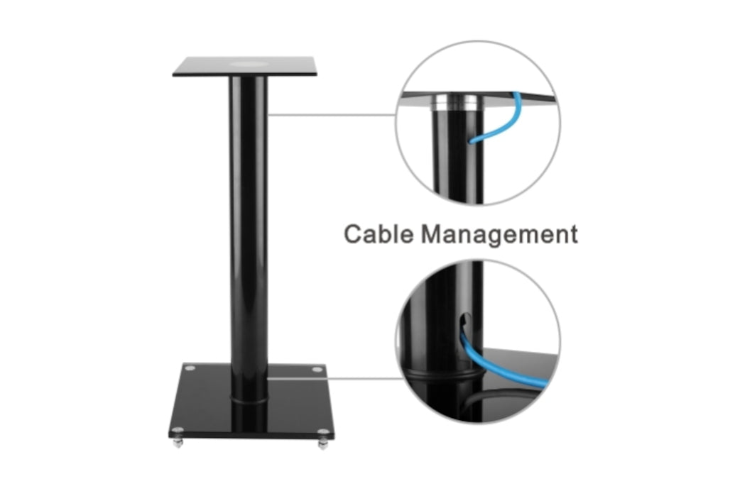 Audio Dimension The Pillar Speaker Stands Pair | 570 mm | Sand-Filling Option