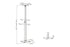 Audio Dimension AD55 The Elevation Speaker Stands Pair | Height-Adjustable