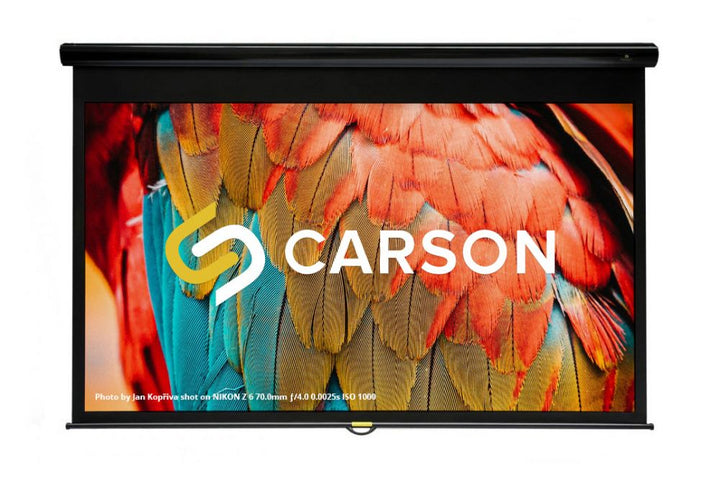 Carson Aspire 16:9 4K/8K Manual Pull-Down Home Theatre Screen – McCalls AV