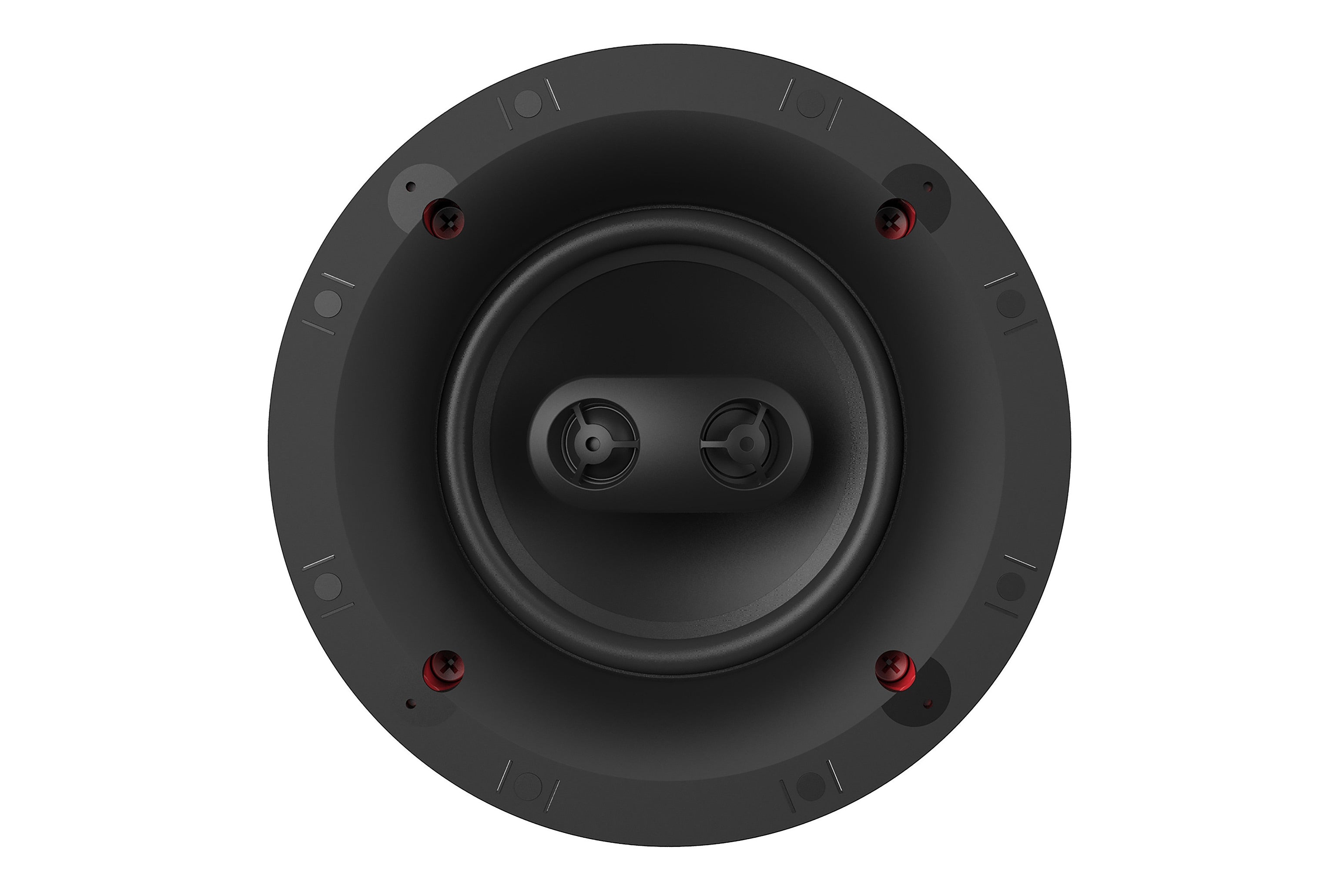 Klipsch DS-180CSM 8-Inch Single Stereo In-Ceiling Speaker | Dual Tweeter | Designer Series