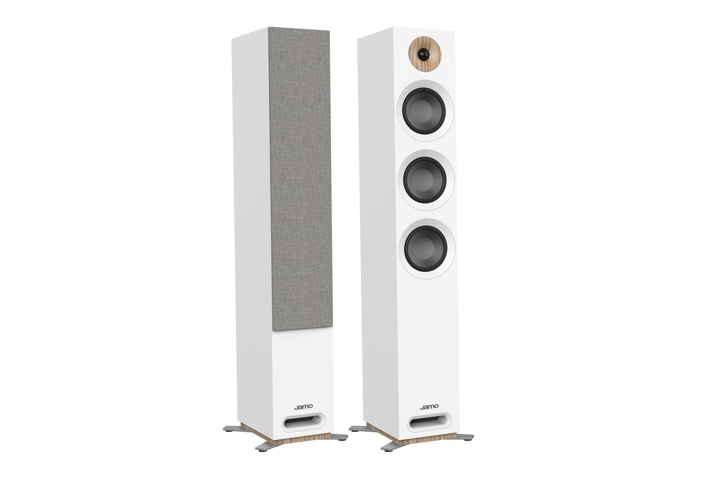 Jamo S 809 Floorstanding Speakers Pair with Height Speaker Podium