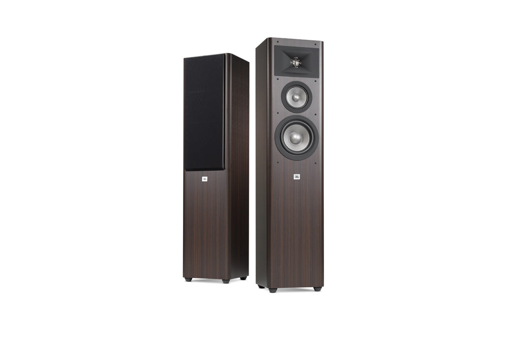 JBL Studio 270 Floorstanding Speakers Pair - Brown