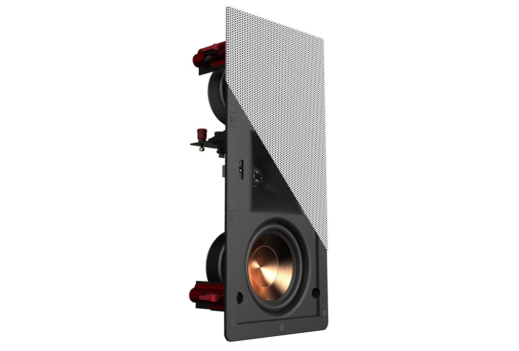 Klipsch PRO-24RW LCR 4-Inch Reference In-Wall Speaker | Dual Woofer