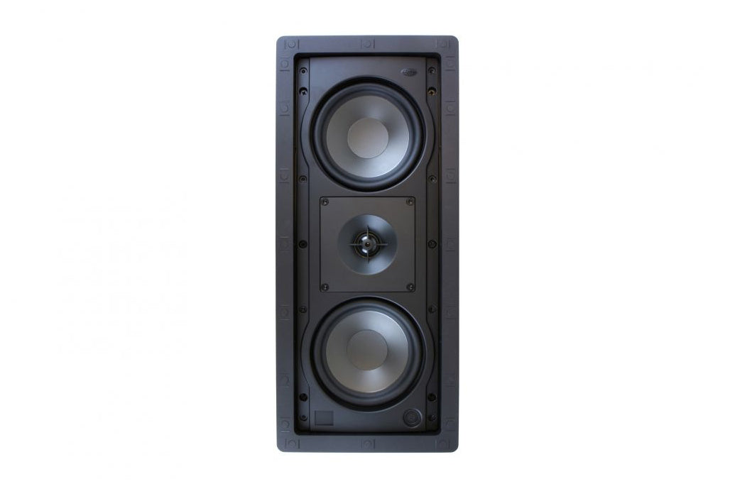 Klipsch R-Series R-2502-W II 5.25-Inch In-Wall LCR Speaker | Pivoting Conical Horn