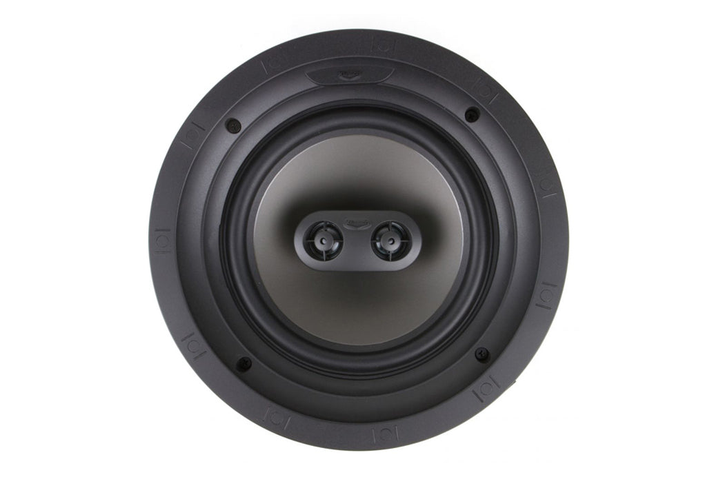 Klipsch R-2800-CSM II 8-Inch Single Stereo In-Ceiling Speaker | Dual Tweeter | R-Series