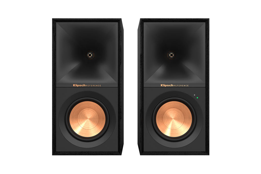 Klipsch R-50PM 5.25-Inch Powered Monitor Bookshelf Speakers Pair