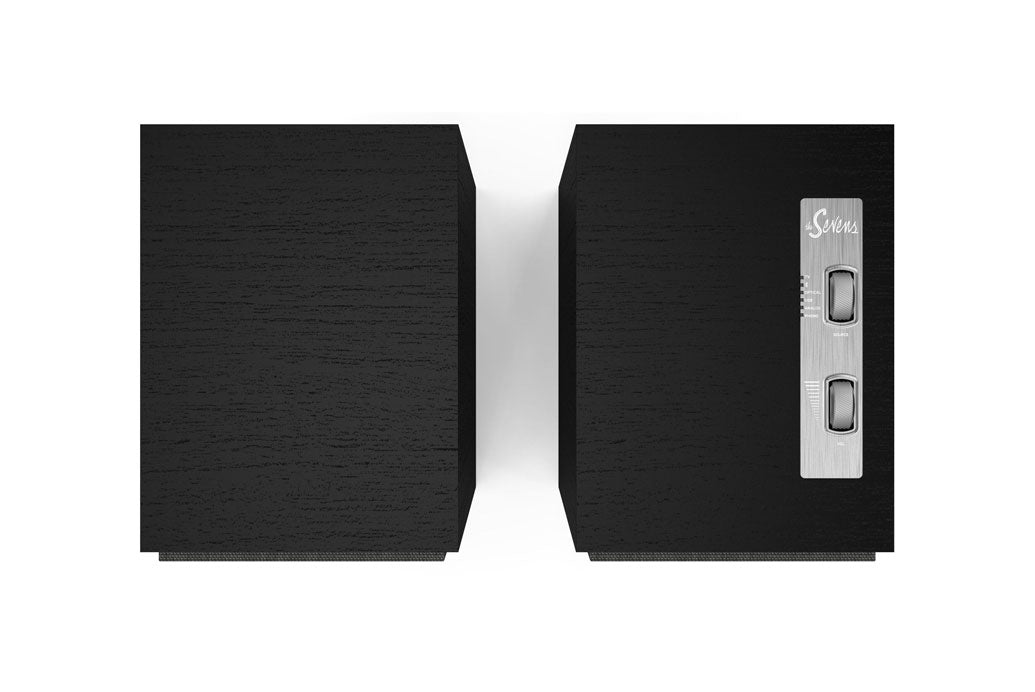 Klipsch THE SEVENS Wireless Powered Bookshelf/Monitor Speakers | Phono Input | USB Input | Bluetooth