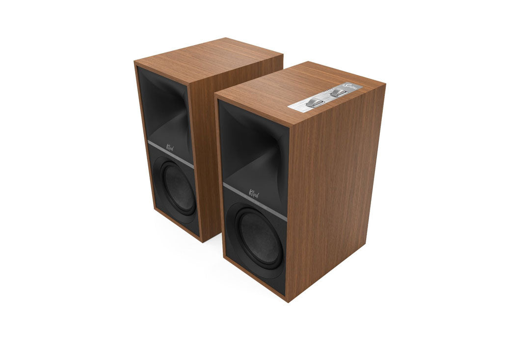 Klipsch THE SEVENS Wireless Powered Bookshelf/Monitor Speakers | Phono Input | USB Input | Bluetooth