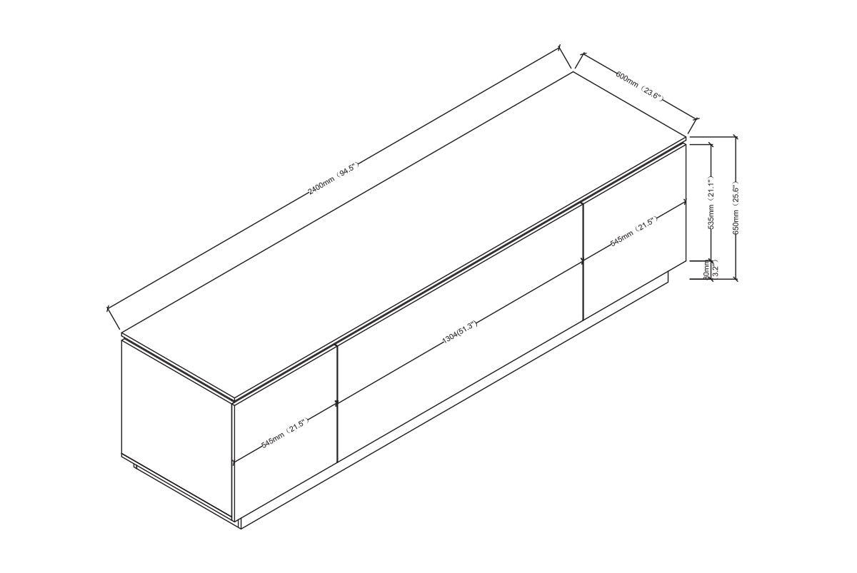 Carson Mason 2400 Home Entertainment Unit Acoustically Transparent | Cinema Theatre