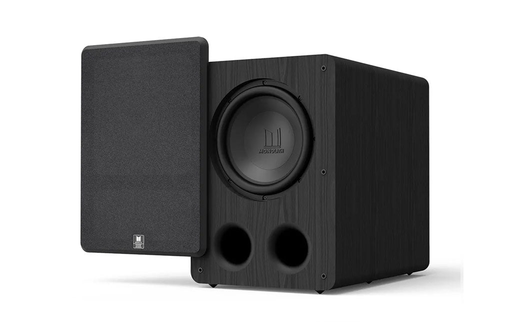 Monolith M-12 V2 12-Inch THX Certified Ultra Powered Subwoofer | Monoprice