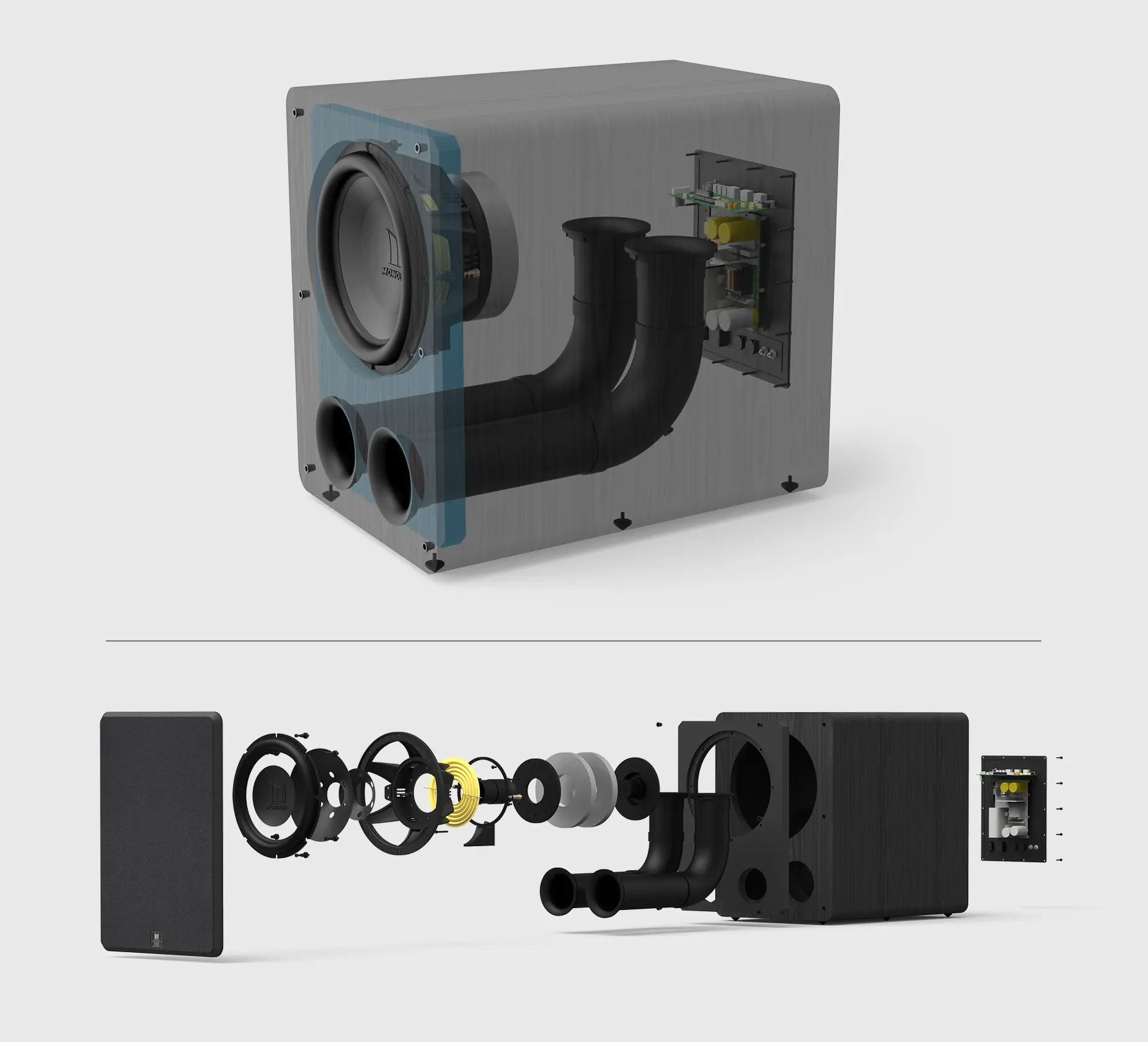 Powered Subwoofer Monolith Subwoofer 12 Monolith M-12 V2 12