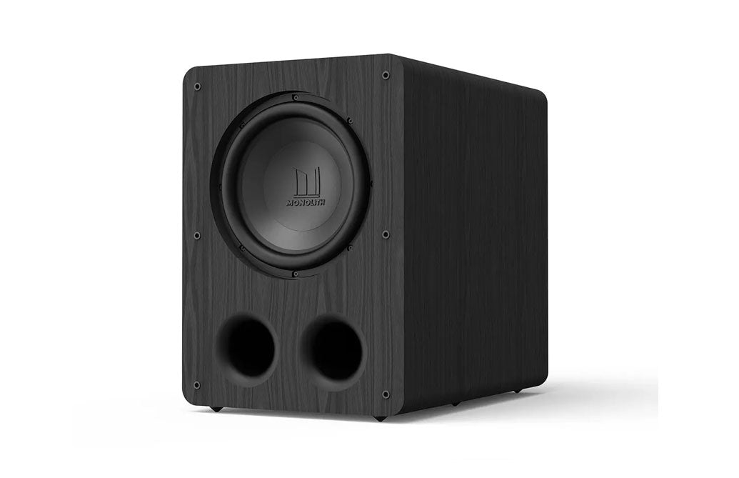 Monolith M-12 V2 12-Inch THX Certified Ultra Powered Subwoofer | Monoprice