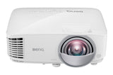 BenQ MW826ST WXGA DLP Short Throw Projector | 3400 ANSI | LAN | 3D