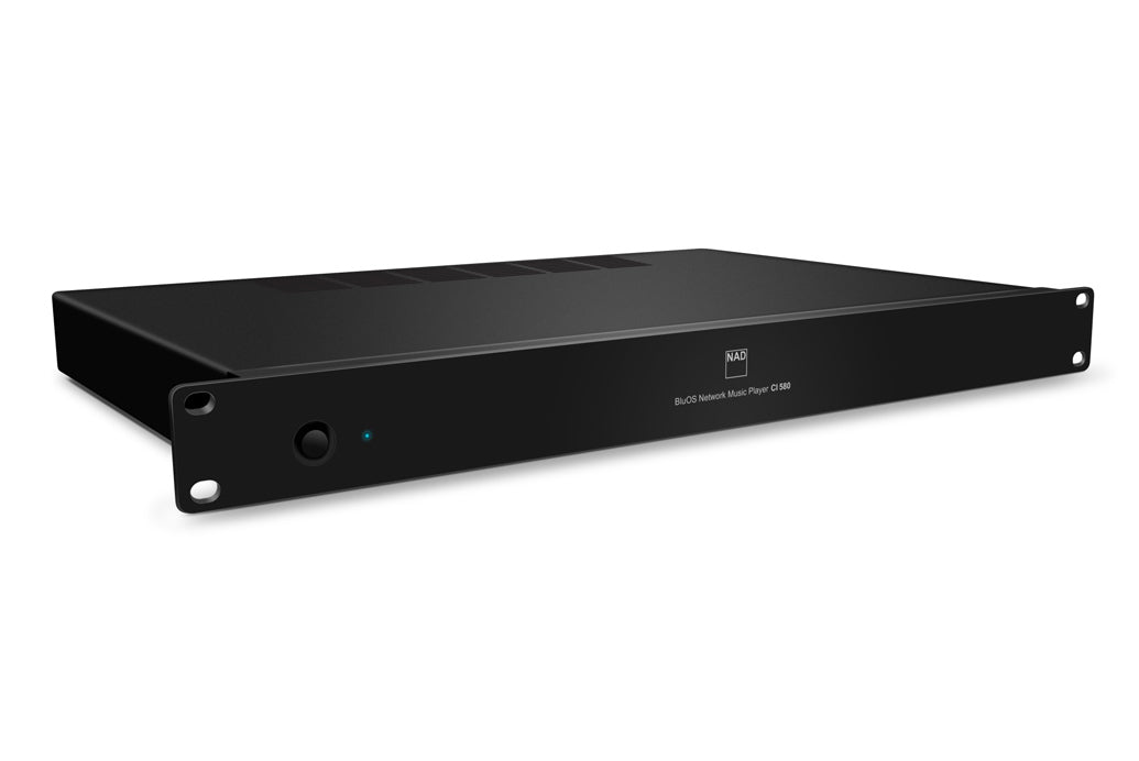 NAD CI 580 V2 BluOS Network Audio Player | 4 Stereo Zones | AirPlay 2 | 1U Rack Mountable