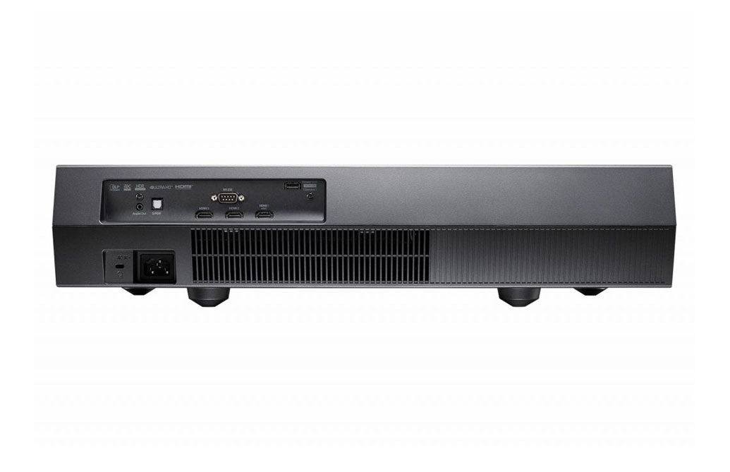 Optoma CinemaX D2 4K UHD UST Ultra-Short-Throw Laser Projector | Built-in Soundbar