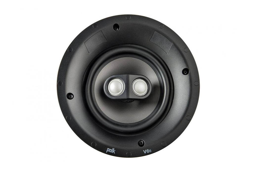 Polk V6S In-ceiling Single-Stereo Speaker | Stereo/Surround Switch