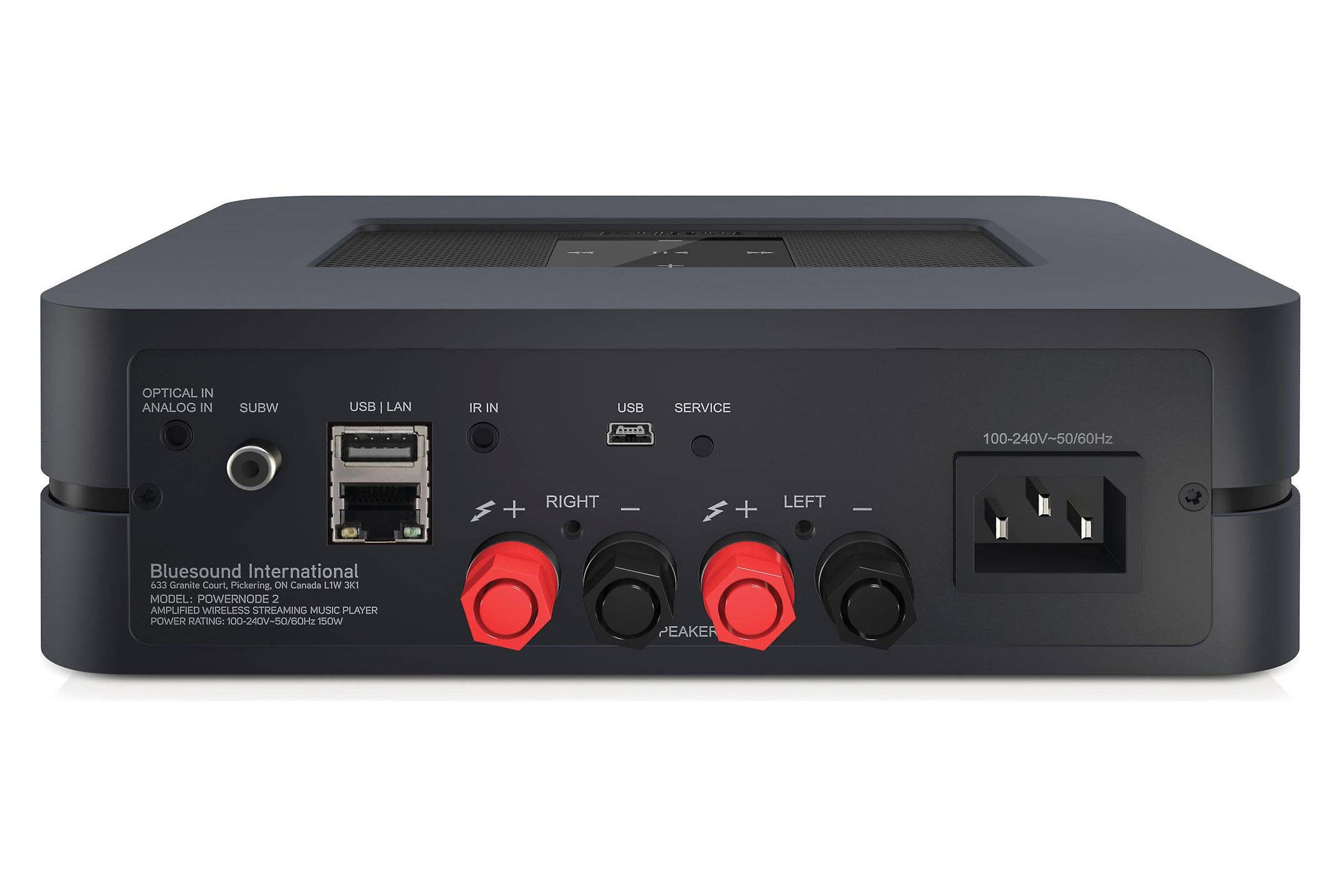 Bluesound Powernode 2 Integrated Amplifier (Wireless Music Player)