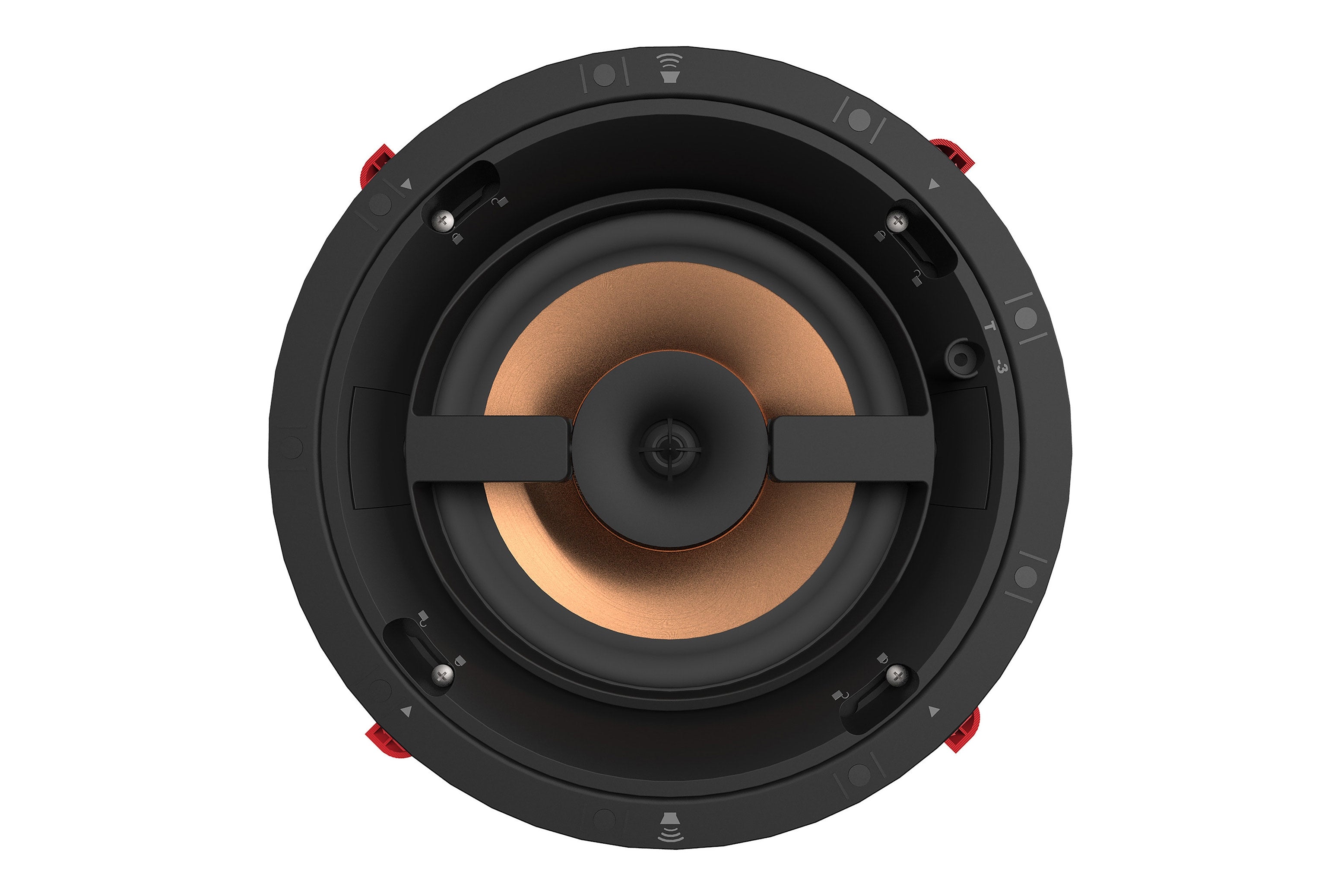 Klipsch PRO-18RC Reference 8-Inch In-Ceiling Speaker | Pivot Tweeter | 15° Tilt