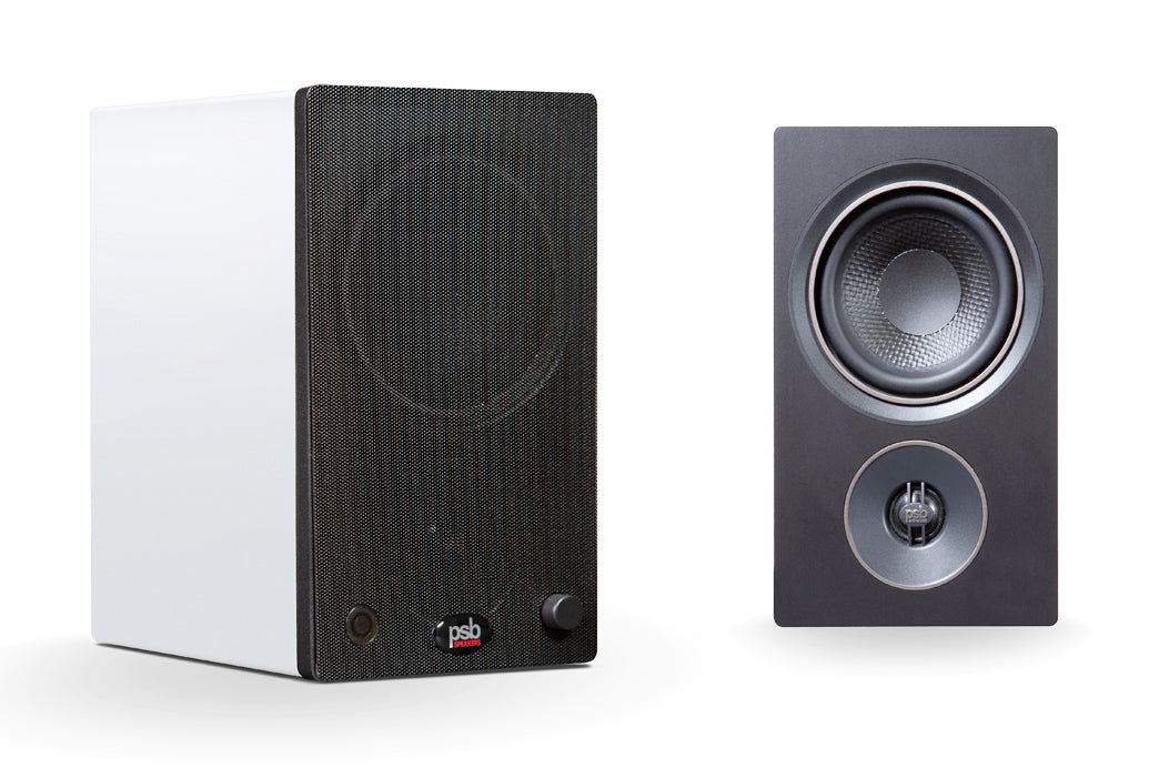 PSB Alpha AM3 Compact Powered Bookshelf Speakers Pair