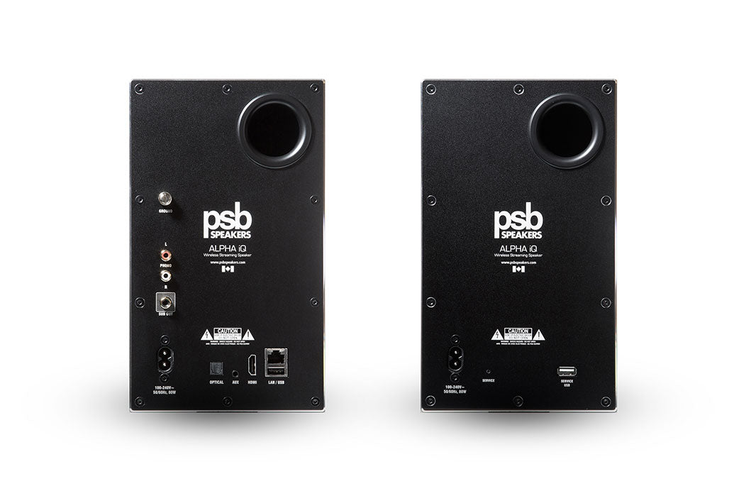 PSB ALPHA IQ Streaming Powered Bookshelf Speakers Pair