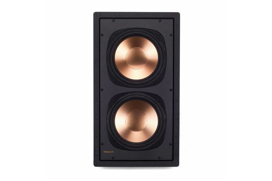 Klipsch RW-5802 II 8-Inch In-Wall Dual-Driver Subwoofer