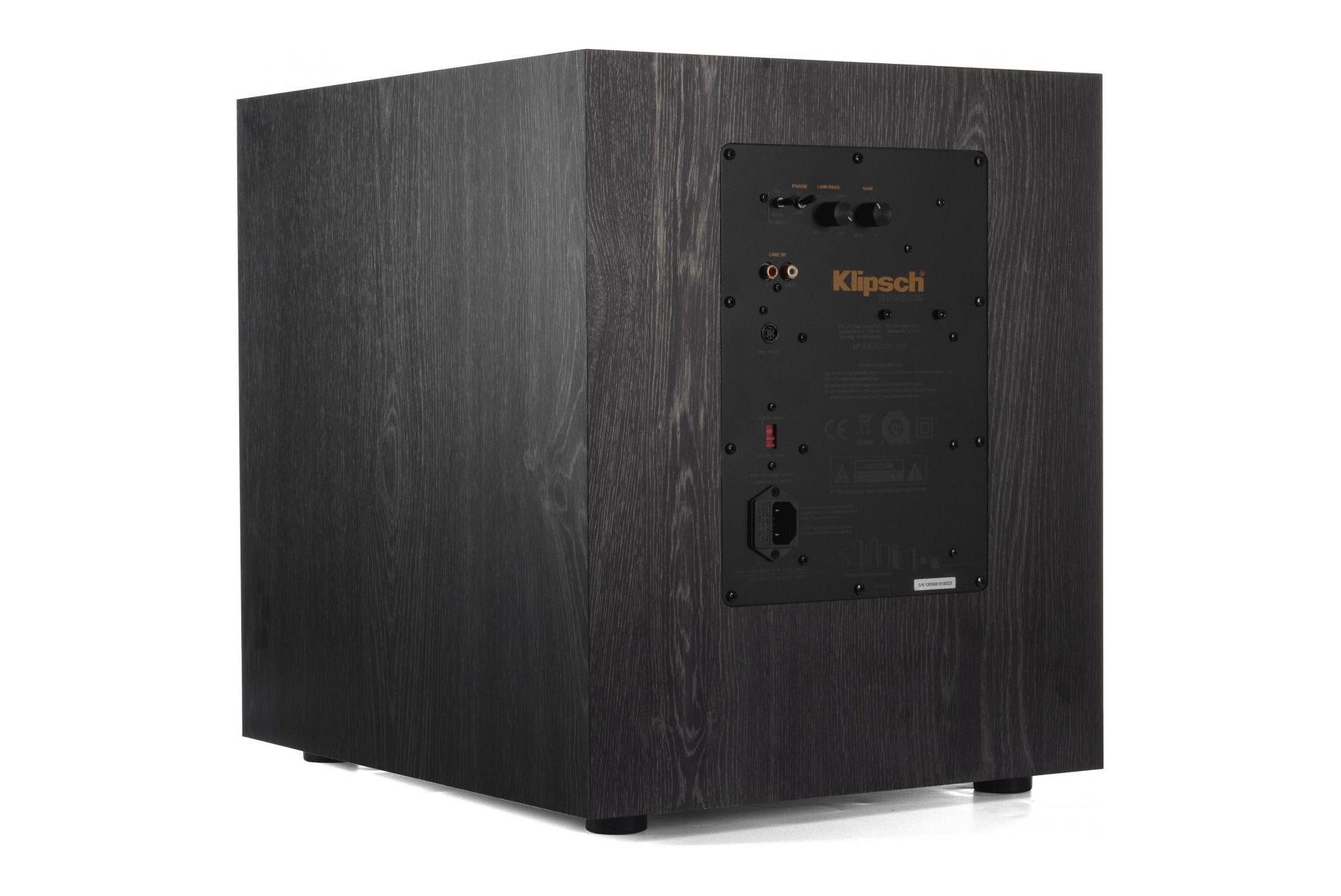 Klipsch SPL-120 12-Inch Powered Subwoofer | 600 Watts | Works with Optional Wireless Kit