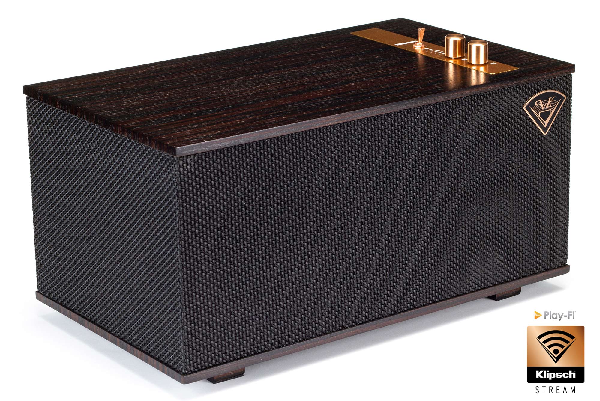 Klipsch The Three Luxurious Bluetooth® Wireless Speaker with Wi-Fi and Multi-Room Features