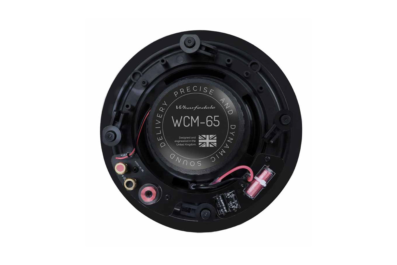 Wharfedale WCM-65 6.5-Inch In-Ceiling Speakers Pair | Pivoting Tweeter